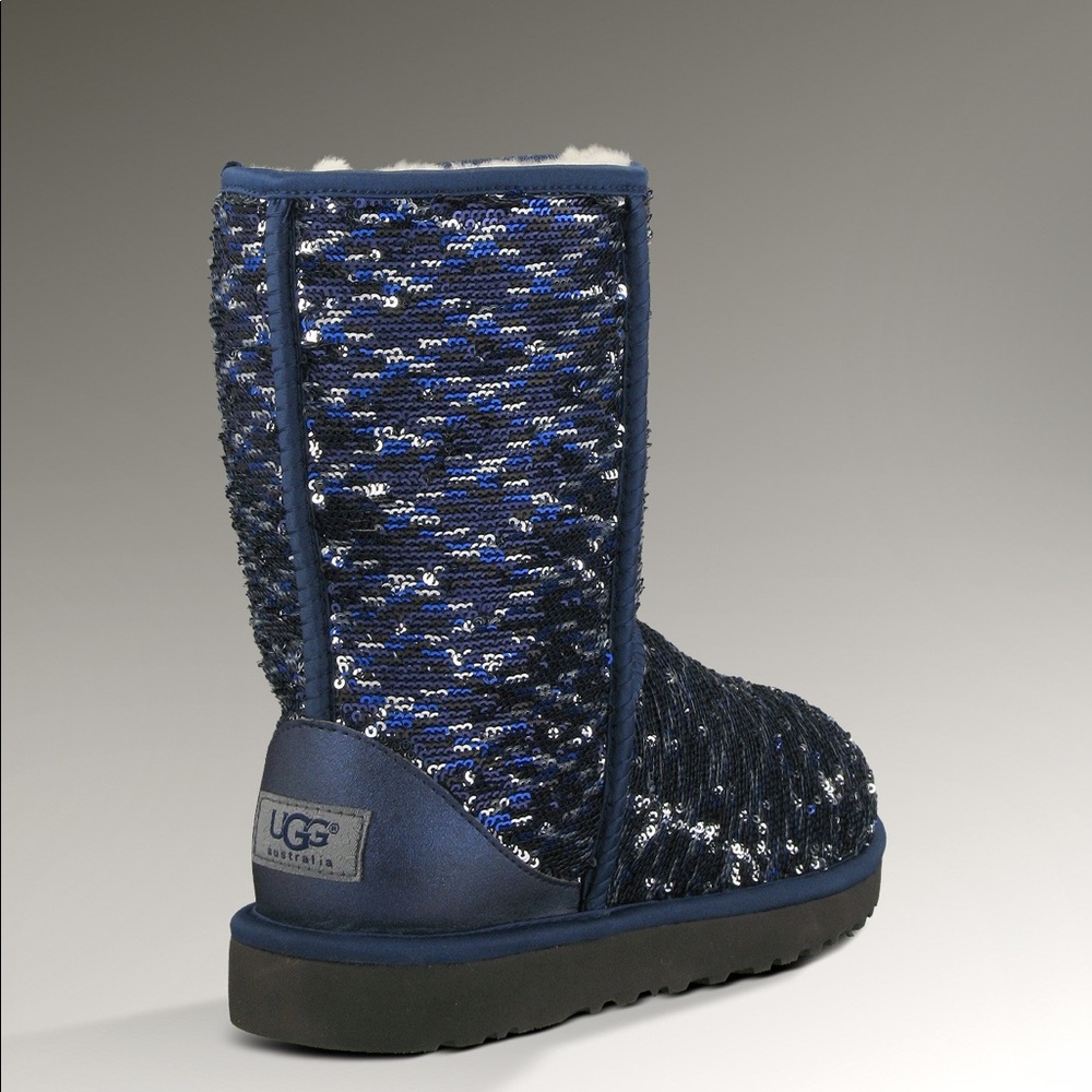 Changing Sequin UGG boots